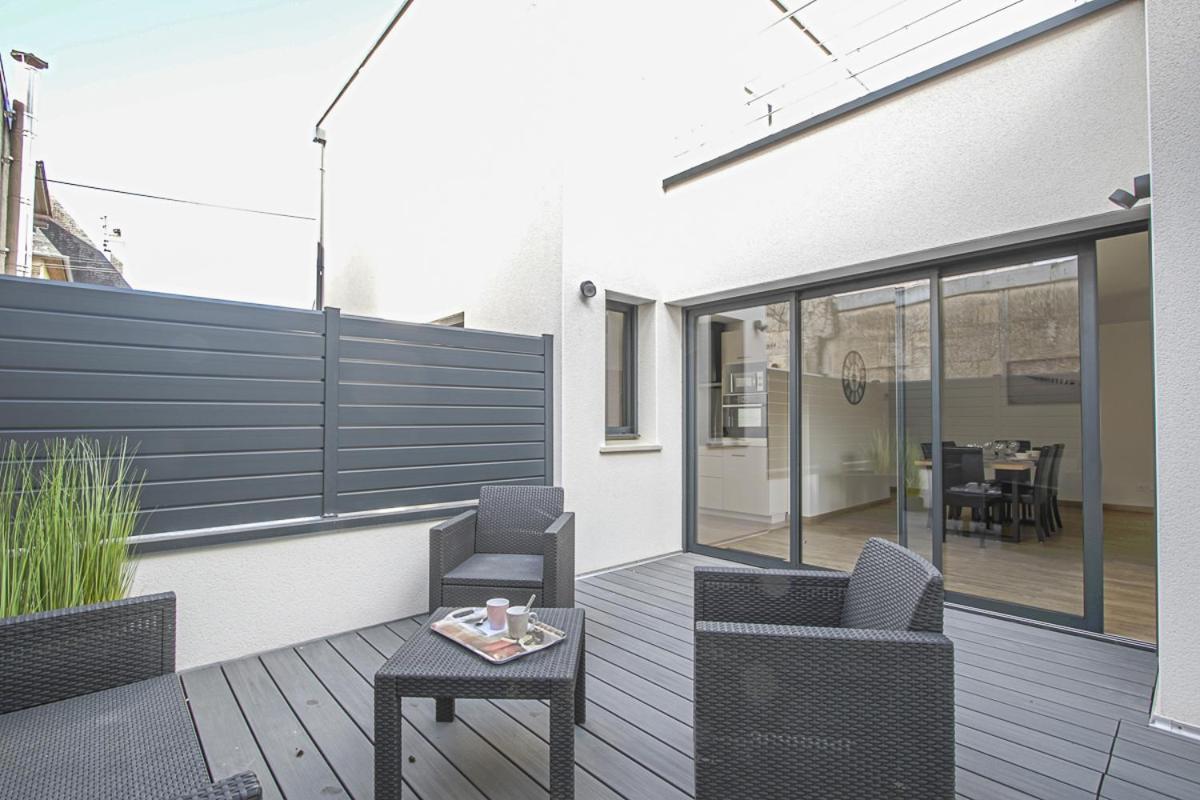 Quijote, Maison Moderne Avec Terrasse A ก็อง ภายนอก รูปภาพ